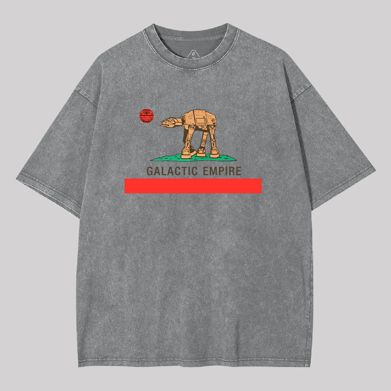 Galactic California Geek Washed T-shirt