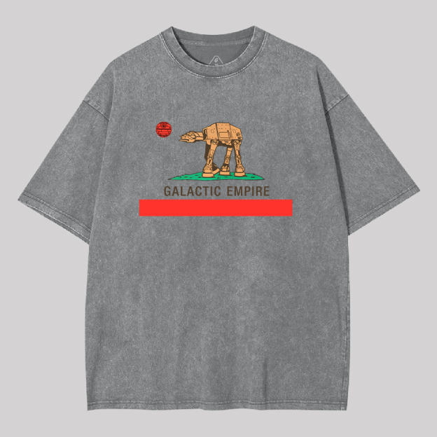 Galactic California Geek Washed T-shirt