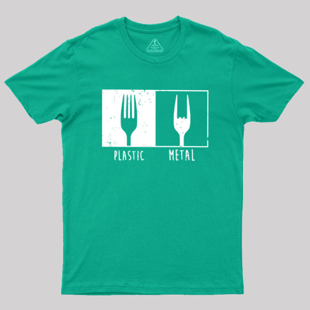 Metal Fork Geek T-Shirt