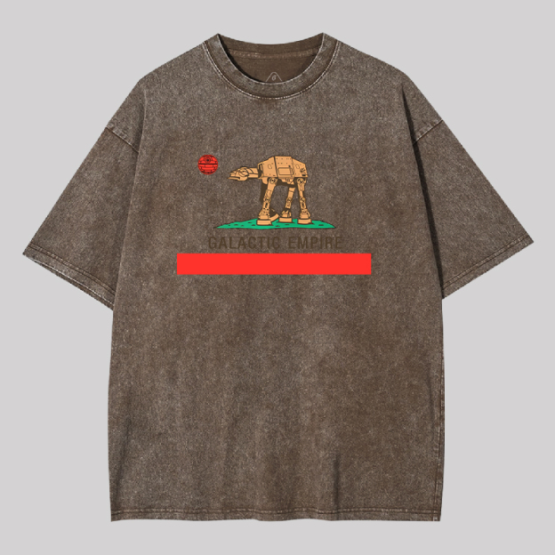 Galactic California Geek Washed T-shirt