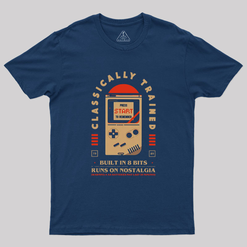 Runs On Nostalgia Geek T-Shirt