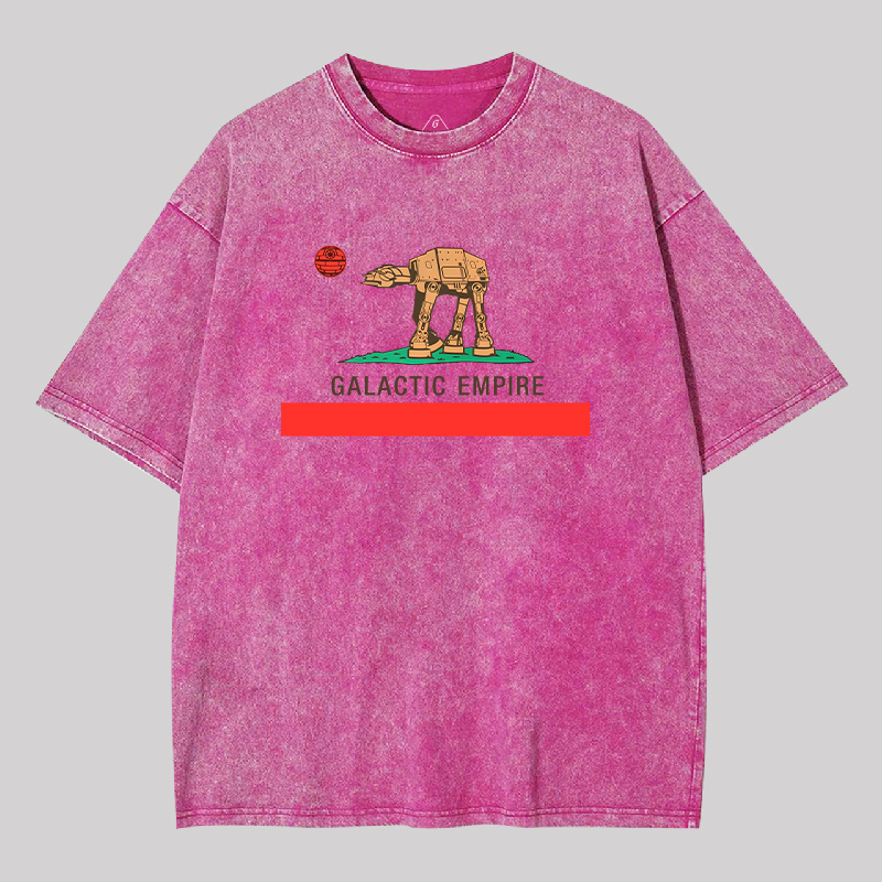 Galactic California Geek Washed T-shirt