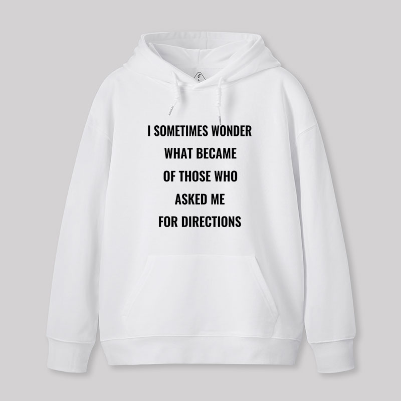 Asking For Directions Geek Hoodie