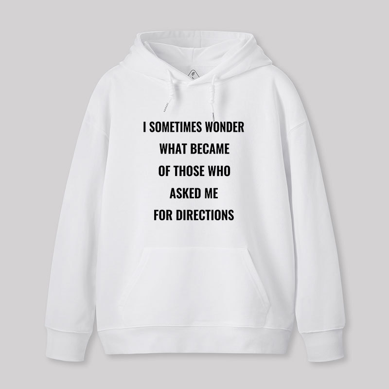 Asking For Directions Geek Hoodie