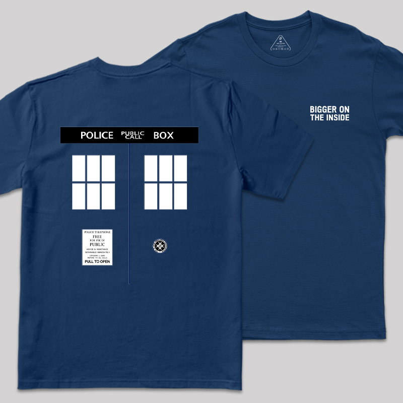 Bigger on the Inside Geek T-Shirt