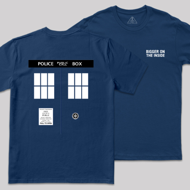 Bigger on the Inside Geek T-Shirt