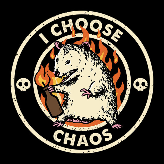 I Choose Chaos Geek T-Shirt