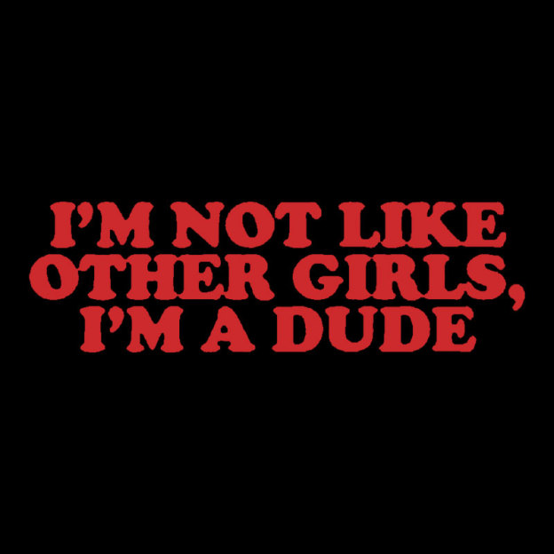 I'm Not Like Other Girls I'm A Dude Geek T-Shirt