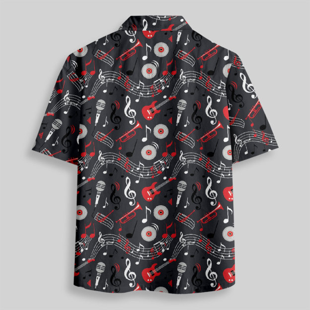 Melody Symphony Button Up Pocket Shirt
