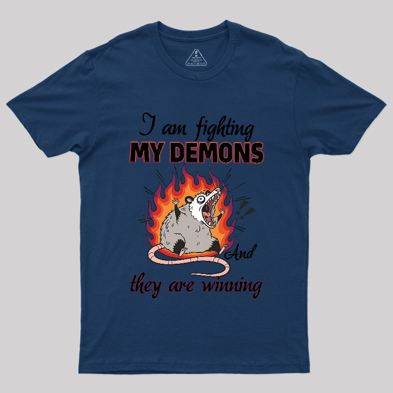 Demon Battle Geek T-Shirt
