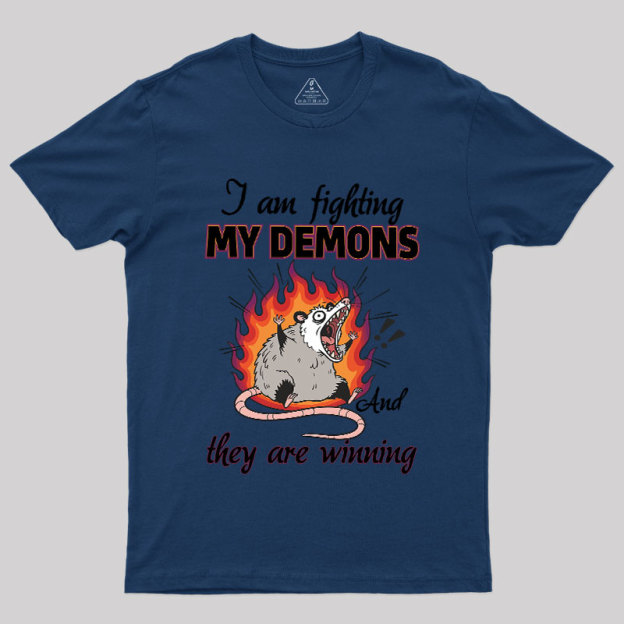 Demon Battle Geek T-Shirt