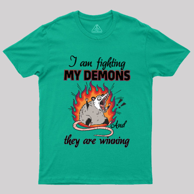 Demon Battle Geek T-Shirt