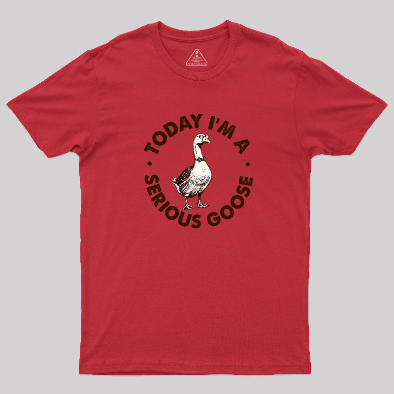 Serious Goose Geek T-Shirt