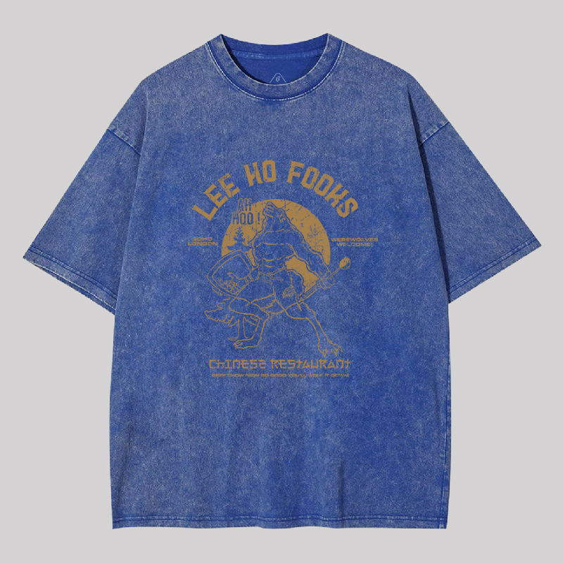 Lee Ho Fooks Vintage Geek Washed T-shirt