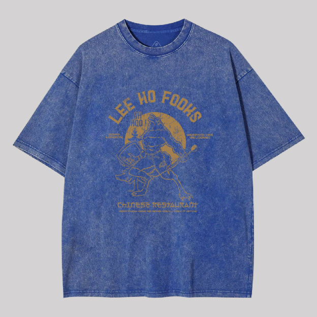 Lee Ho Fooks Vintage Geek Washed T-shirt