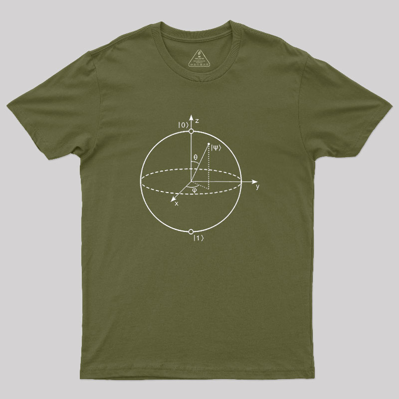 Bloch Sphere Geek T-Shirt