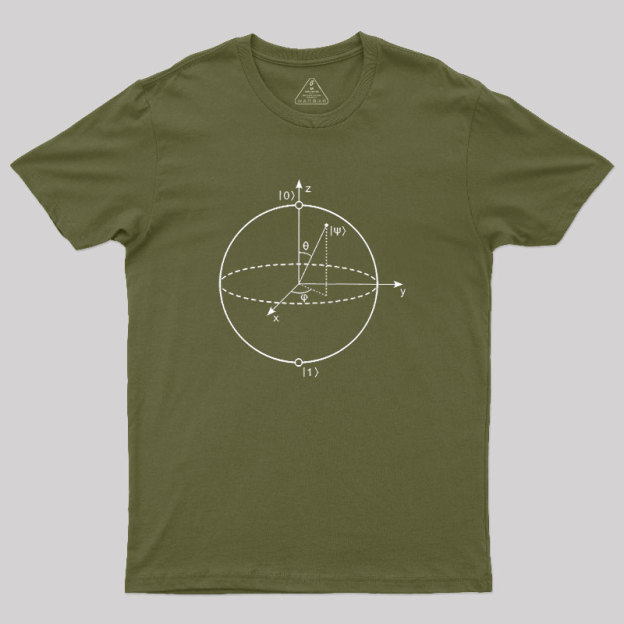 Bloch Sphere Geek T-Shirt