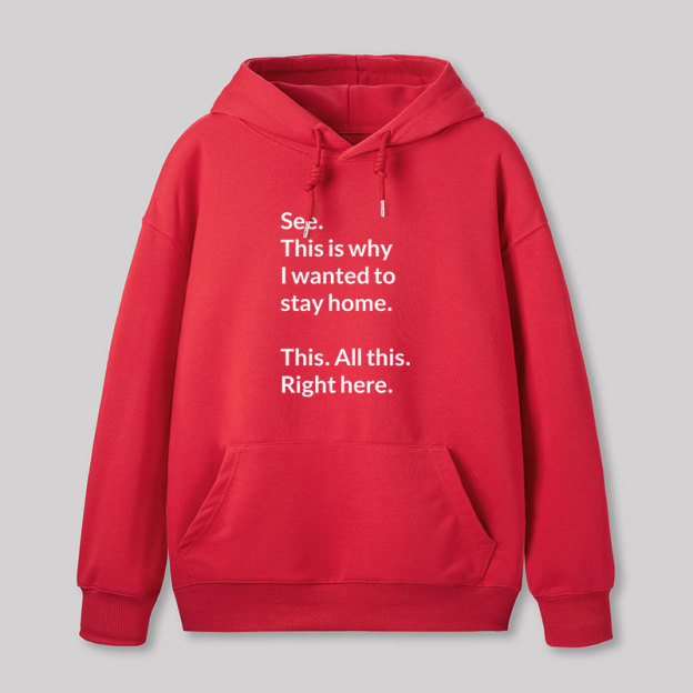 Stay Home Geek Hoodie