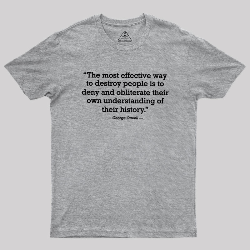 Cancel Culture Censorship Quote Geek T-Shirt
