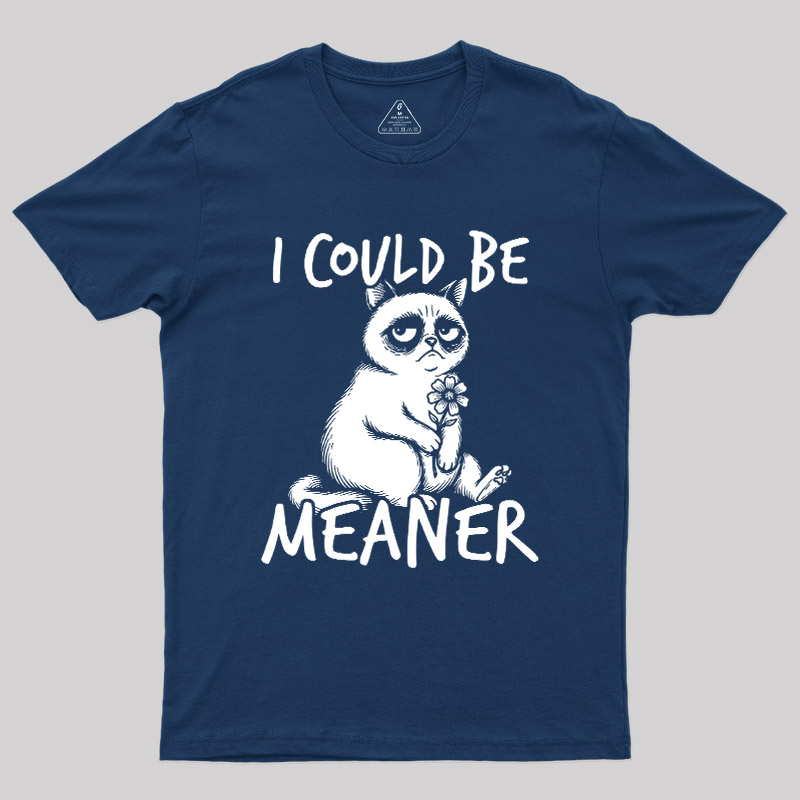 I Could Be Meaner Geek T-Shirt
