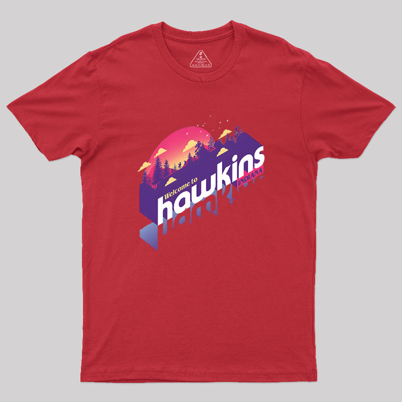 Sunset Hawkins Geek T-Shirt