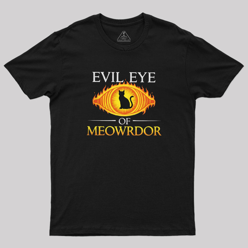 Evil Eye Of Meowrdor Geek T-Shirt