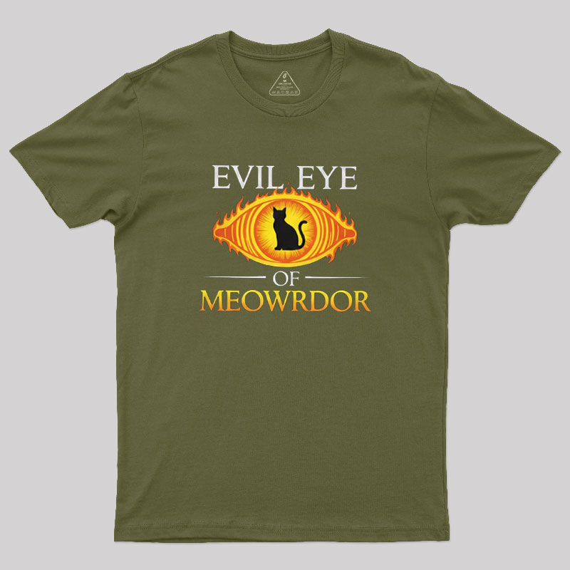 Evil Eye Of Meowrdor Geek T-Shirt