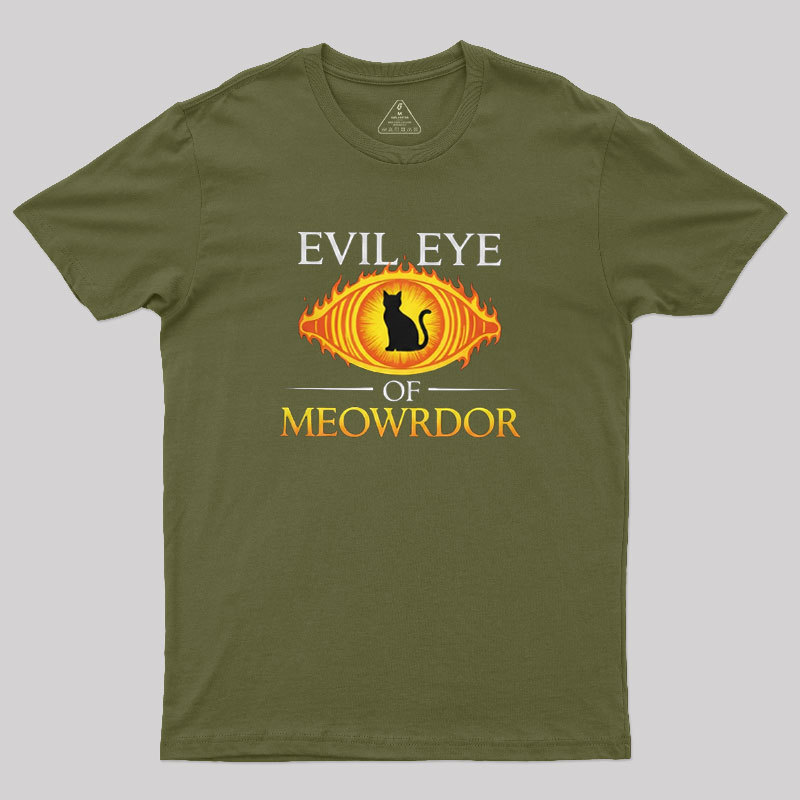 Evil Eye Of Meowrdor Geek T-Shirt