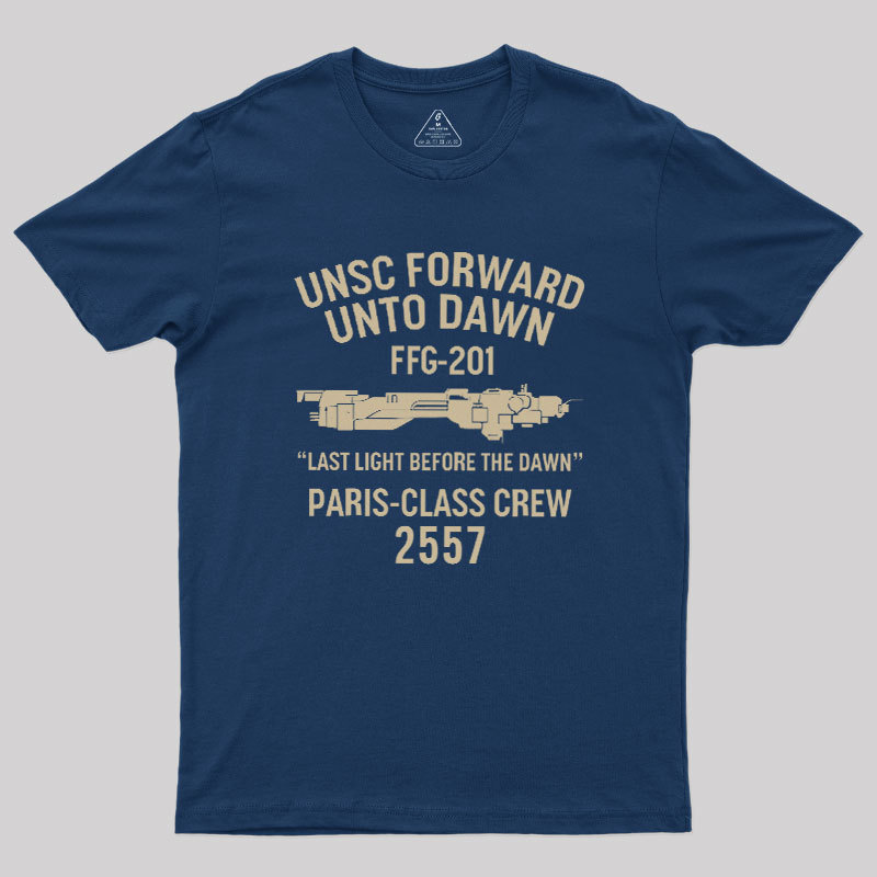 UNSC Forward Unto Dawn Geek T-Shirt