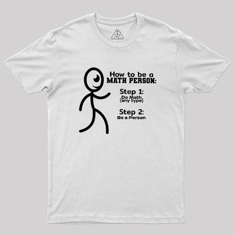 Math People Geek T-Shirt