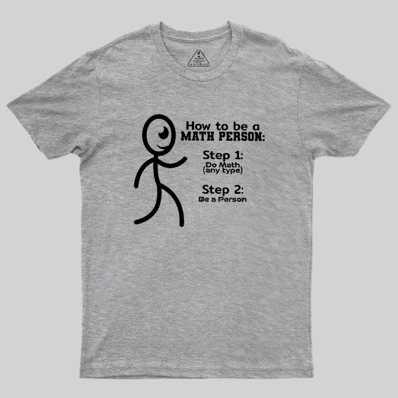 Math People Geek T-Shirt