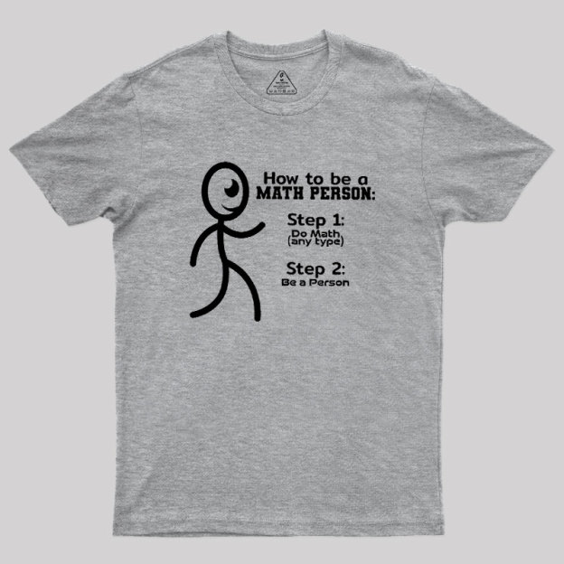 Math People Geek T-Shirt