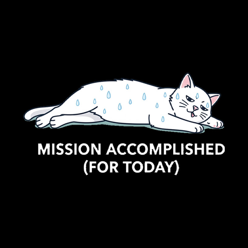 Mission Accomplished Geek T-Shirt