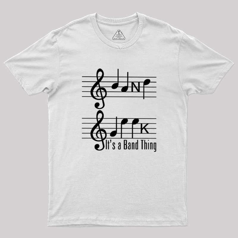 Musicians Band Geek T-Shirt