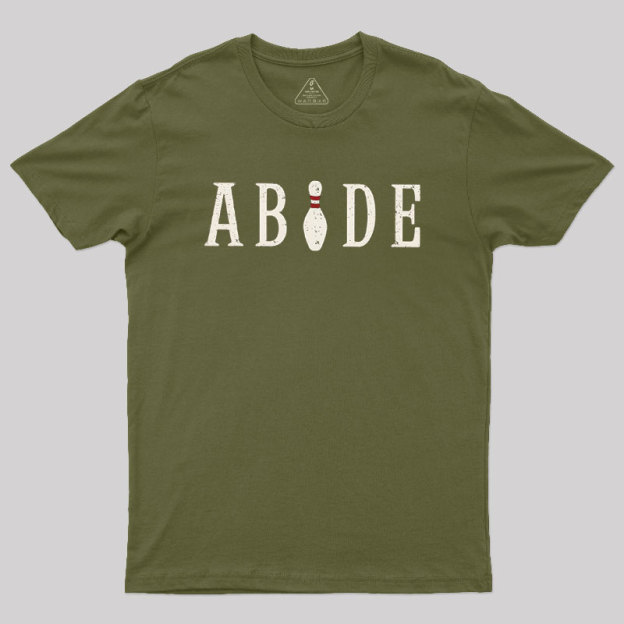 Bowling Abide Geek T-Shirt
