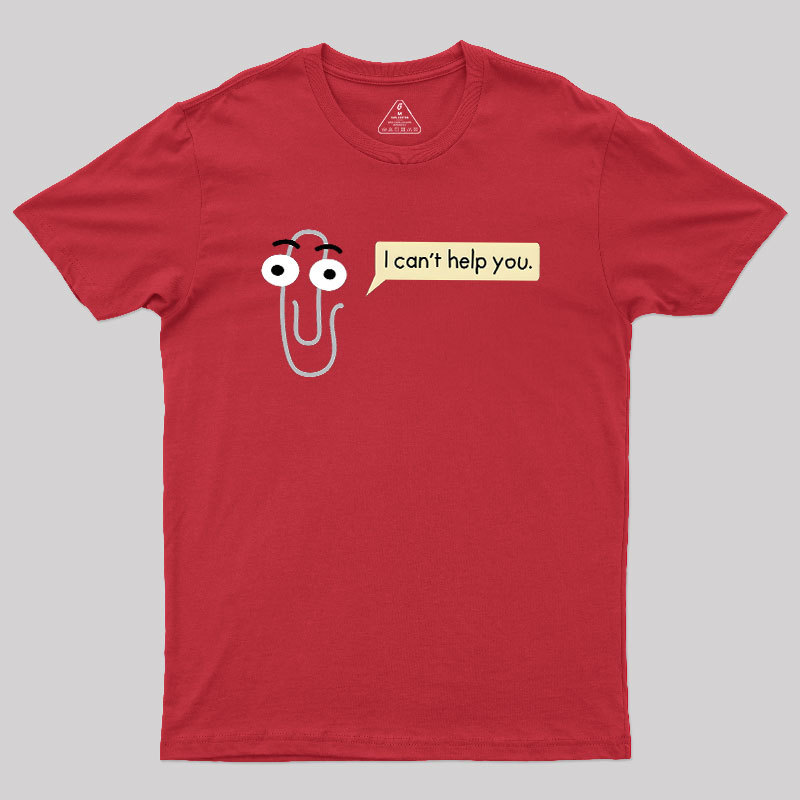 90s Office Helper Geek T-Shirt