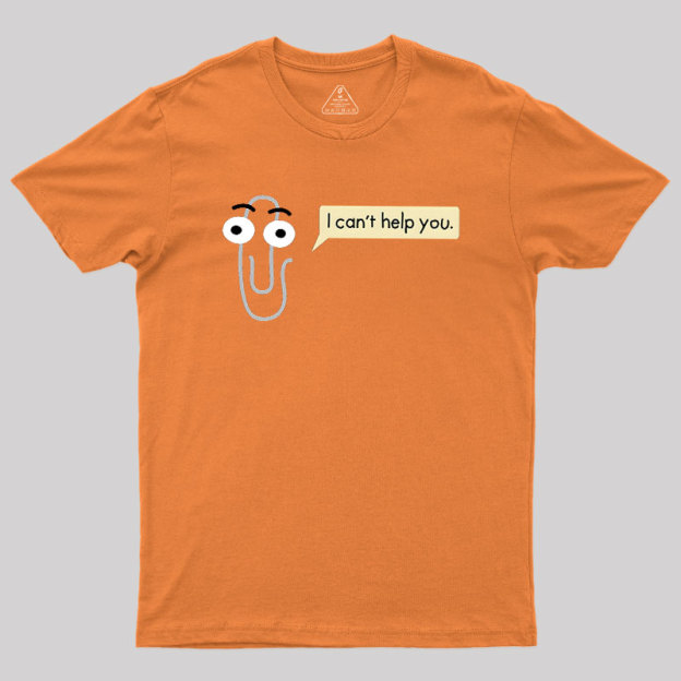 90s Office Helper Geek T-Shirt