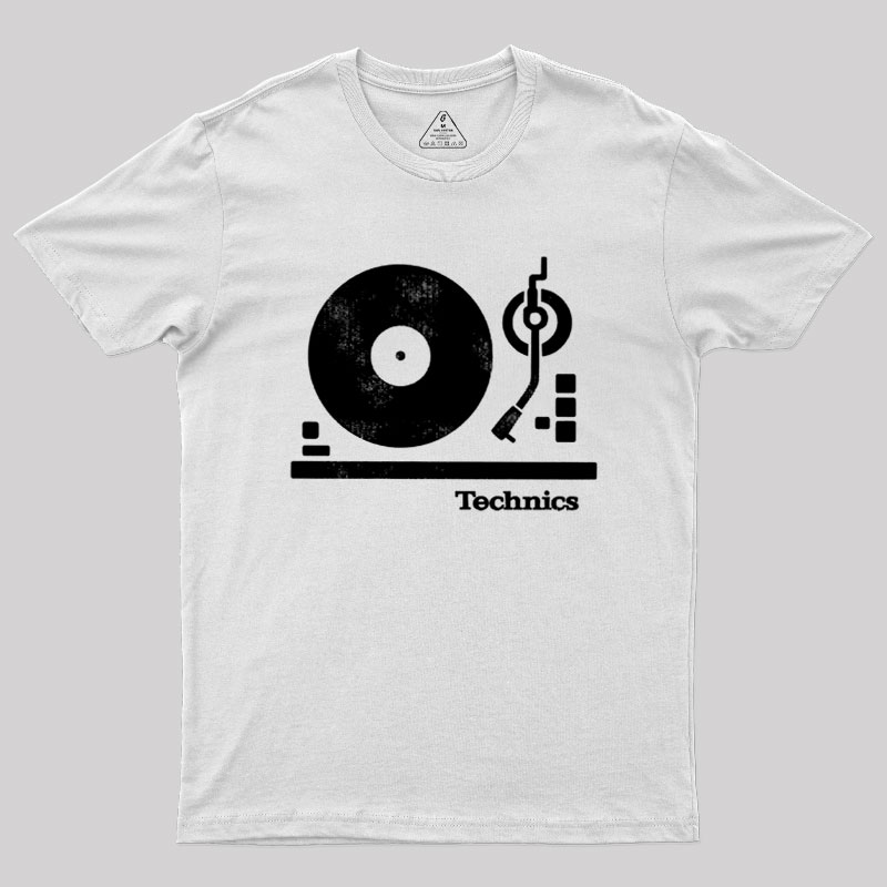 Classic 90s Technics Geek T-Shirt