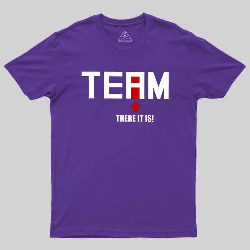 There Is No I In Team Geek T-Shirt