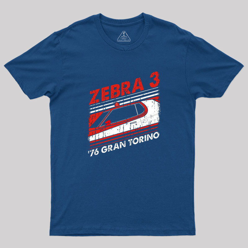 Zebra 3 Classic Geek T-Shirt