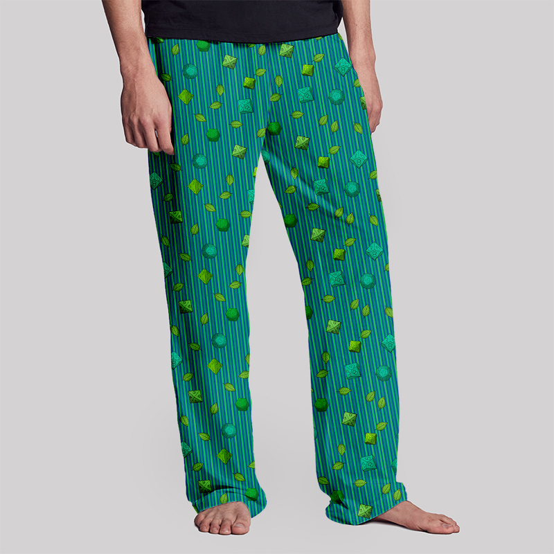 DND Mystic Green Geek Loungewear Pants