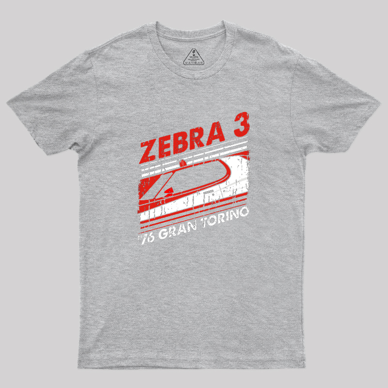 Zebra 3 Classic Geek T-Shirt