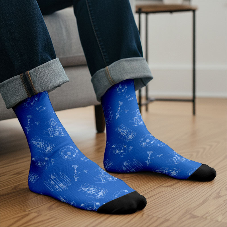 Aerospace Science Men's Socks