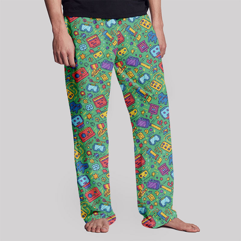 Retro Gaming Fiesta Geek Loungewear Pants