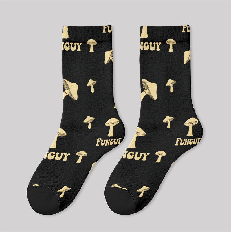 Fungi Funguy Navy Men's Socks