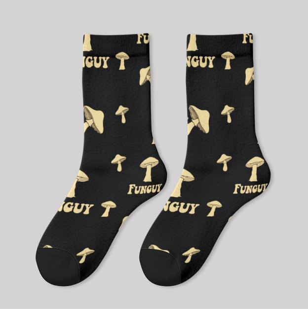 Fungi Funguy Navy Men's Socks