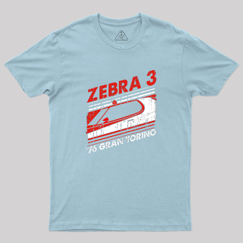 Zebra 3 Classic Geek T-Shirt