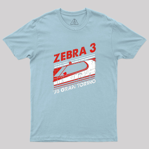Zebra 3 Classic Geek T-Shirt