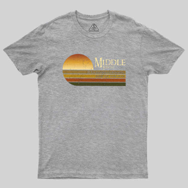Retro Middle Earth Geek T-Shirt