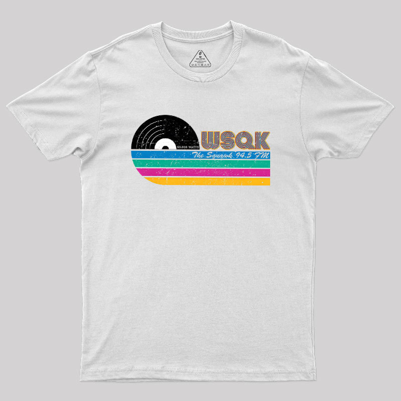 Retro WSQK Geek T-Shirt